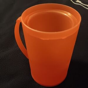 Orange Plastic Chiller/Freezer Cup Mug